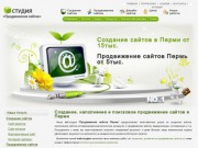 ПРОДВИЖЕНИЕ САЙТОВ в Перми, создание сайтов Пермь, раскрутка и поисковое продвижение в топ