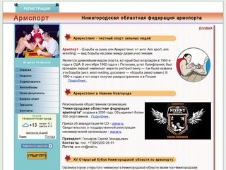 Нижегородская областная федерация армспорта