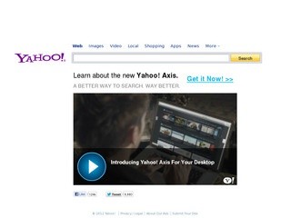 Yahoo! - поиск по сайтам