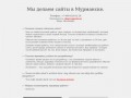 Разработка и создание сайтов в Мурманске