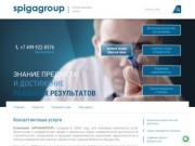 Консалтинговые услуги Компания SPIGAGROUP г. Москва