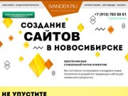 Создание сайтов в Новосибирске | Разработка сайтов и продвижение