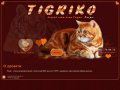 Tigriko! - Сайт самого красивого кота Тишки.