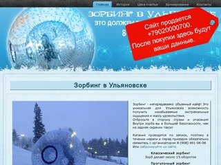 Зорбинг в Ульяновске