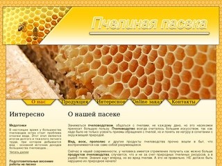 О нас / Пчелиная пасека, республика Татарстан, Зеленодольский район
