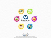 Antua.ru - сайт дизайнера Антона Курунтяева