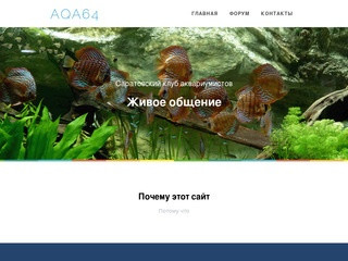 AQA64 - Саратовский клуб аквариумистов