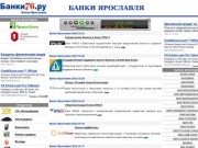 Банки Ярославля, автокредиты, вклады, ипотека, кредиты, банкоматы