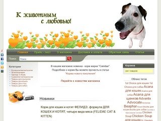 Интернет-зоомагазин в Красноярске 