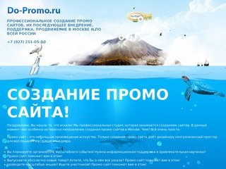 Do-Promo.ru - Создание промо сайта в Москве