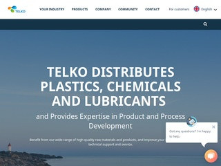 Telko занимается поставками пластмасс, промышленной химии и смазочных материалов (Россия, Московская область, Москва)