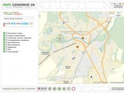 MAPS.UZHGOROD.UA: Интерактивная карта Ужгорода