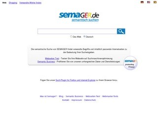 Semager - Semantische Suche - поиск (Германия)