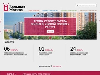 Новая Большая Москва - присоединённые территории