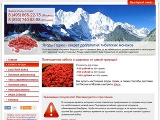 Ягоды годжи купить в Москве от 450 рублей | годжи ягоды  - "Тибетская лавка здоровья"