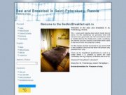 BedandBreakfast-spb. B&amp;B in Saint-Petersburg, Russia. Premier inn