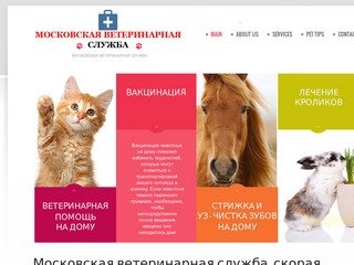 Московская ветеринарная служба, скорая ветеринарная помощь