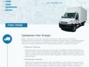 Транспортные грузоперевозки по Санкт-Петербургу и области | Частные грузоперевозки дешево 