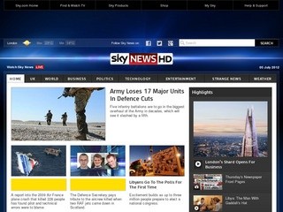Sky News, First for Breaking News, Latest News and Video News from the UK and around the World ( Sky News brings you closer to the news across the UK and news all over the world. Be the first to find out about breaking news reports, video news and live ne