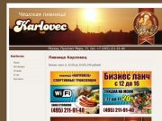 Пивница Karlovec - чешское пиво и разнообразные закуски в баре Карловец