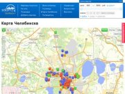 Карта Челябинска | Поиск квартир с посуточной арендой