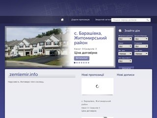 Нерухомість Житомира - Just another WordPress site