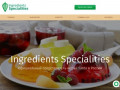 Ingredients Specialities - Продажа и распространение пищевых добавок г. Санкт-Петербург
