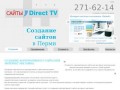 Создание корпоративных сайтов, разработка интернет-магазинов, веб-студия Direct TV, Пермь