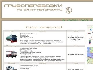 Грузоперевозки Санкт-Петербург дешево переезд грузчик аренда автомобиля газель