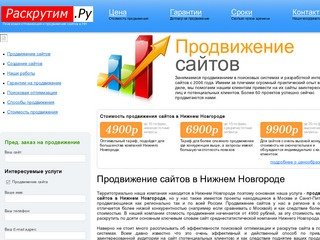 Продвижение сайтов в Нижнем Новгороде, быстро, качественно, недорого!
