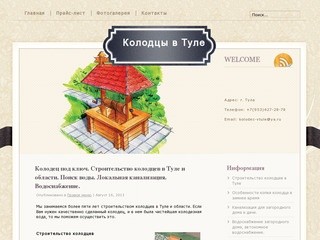 Колодцы в Туле