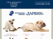 Ветеринарная клиника Уфа Дарвин, стерилизация кошек, кастрация кота, ветеринарная клиника