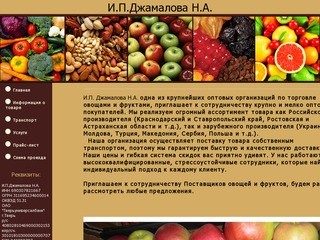 ИП Джамалова Н.А., оптовая база, фрукты, овощи, сухофрукты, орехи, яблоки, таможня, Тверь