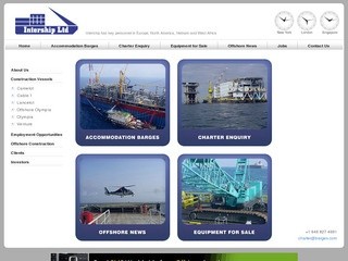 Offshore Accommodation Work Vessels and Barges worldwide - Intership Ltd