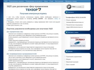 ЭЦП для электронных торгов, Электронная отчетность СБиС++ Мурманск