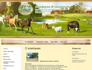 Птицеводство Агрофирма Атабаевская  Татарстан