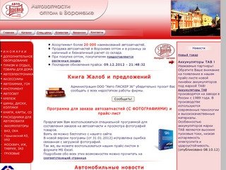 Авто ПАСКЕР 36 - Автозапчасти в Воронеже оптом