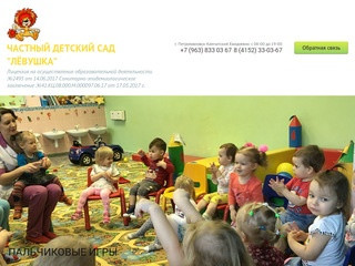 Детский сад Лёвушка г. Петропавловск-Камчатский