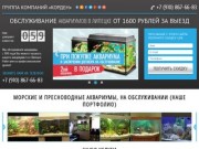Главная. Обслуживание и продажа аквариумов в Липецке в Липецке