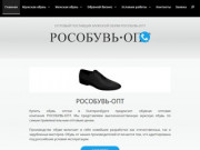 РОСОБУВЬ-ОПТ, оптовая продажа обуви для магазинов, купить обувь оптом, обувь из Ростова