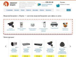Видеонаблюдение г. Пермь — системы видеонаблюдения для офиса и дома