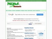 Page Rank Scanner (scan entire website for each page Google pagerank instantly using our online page rank scanner)