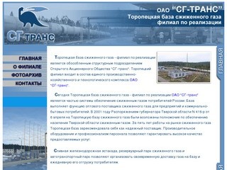Торопецкая база сжиженного газа филиал по реализации ОАО 