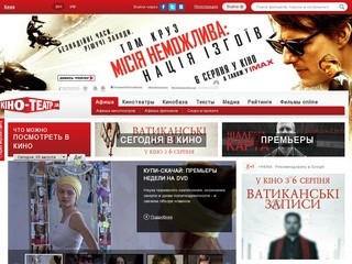 Кинотеатры Киева