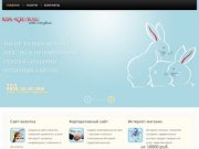 Как кролики - создание сайтов в Челябинске, разработка и продвижение сайтов / Веб