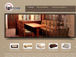 Мебель в Краснодаре от фабрики мебели 'Триумф' кухни спальни диваны кровати мягкая мебель краснодар