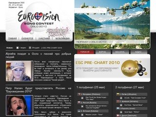 Главная | Eurovision Song Contest | Евровидение Россия