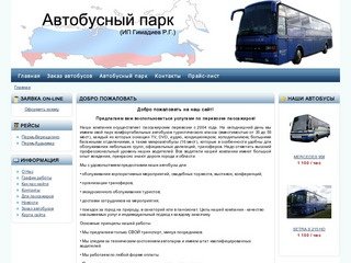 Автобусный парк - заказ автобусов в Перми. Автобус на свадьбу