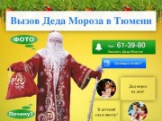 Вызов Деда Мороза в Тюмени.