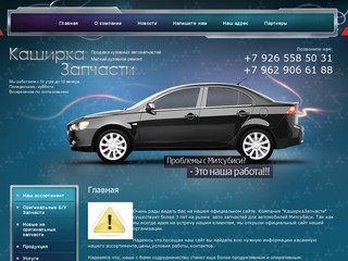 Продажа кузовных запчастей, мелкий кузовной ремонт г. Москва Компания КаширкаЗапчасти